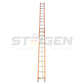 Escalera Telescópica ST24 (Certificación Ansi 14.5) 24 Peldaños